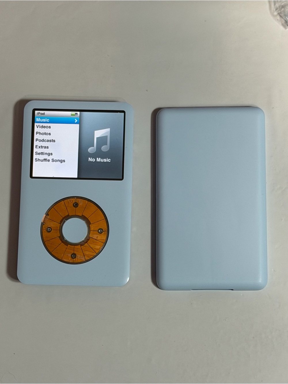 Apple iPod Classic Light Blue 7th generation 256gb
